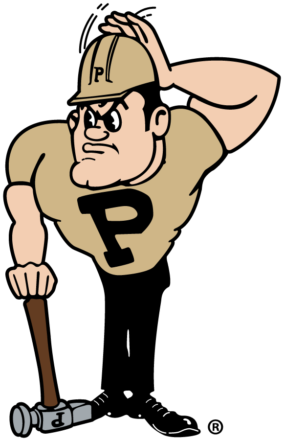 Purdue Boilermakers 2015-Pres Mascot Logo iron on transfers for clothing